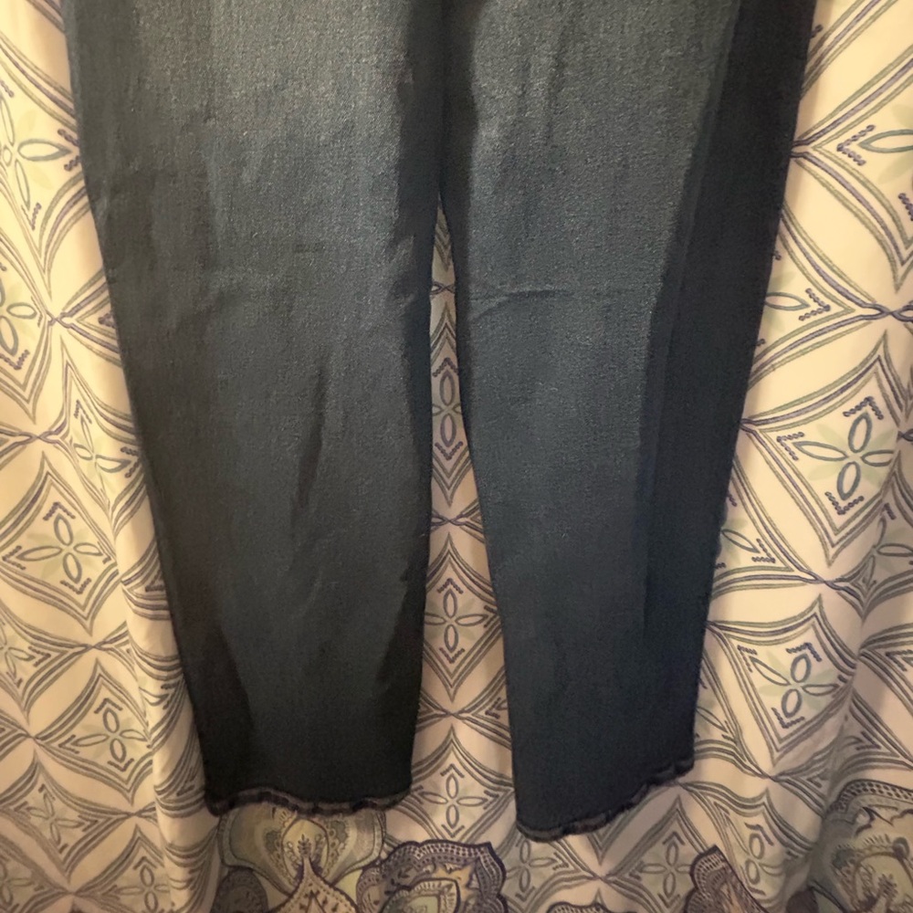 NWT Nicole Miller Vintage Comfort Jeans in Deep Blue W/Pockets “Worn Style” - Picture 14 of 16